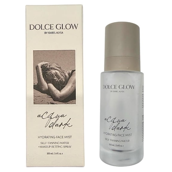 Bruma Facial Dolce Glow Acqua Dark Autobronceadora 100 ml