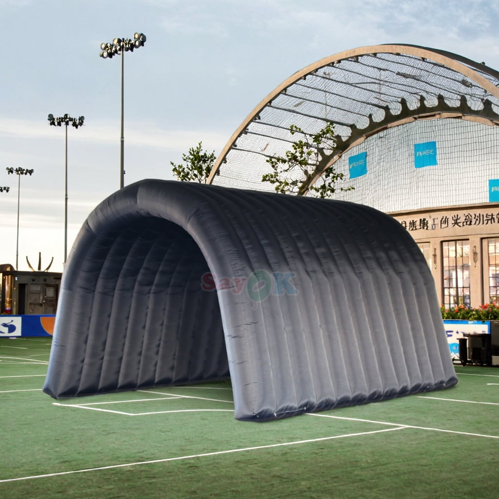 Sayok Inflatable Tunnel Entrance Tent with Installed Blower for Business Advertising and Event Exhibition