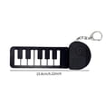 thumbnail image 2 of Tiny Electronic Keyboard Key Chain Gift for Piano Teacher Music Lovers Teens colorful, 2 of 3