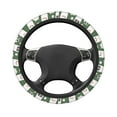 thumbnail image 3 of Kll Car Steering Wheel Cover, Universal 15 Inch, Soft Elastic And Comfortable,Car Accessories Decorations-Alpaca Faces, 3 of 8