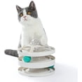 thumbnail image 2 of Cat Toy Cat Track Toy, 3-Levels Circle Tracks with Moving Ba, 2 of 5