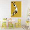 thumbnail image 3 of Stupell Industries Modern Iconic Basketball Dunk Canvas Art, 30 x 45, by Ray Powers, 3 of 8