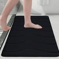 thumbnail image 4 of Outdoor Rug, Large Carpet for Bathroom, Soft, Absorbent, and Non-Slip, Weather Mats, Floor Liners, Thick Mat, Floor Liners, Home Floor Mats, Non Slip Floor , UKHBMC | 100 Polyester, Black, 4 of 9