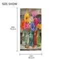 thumbnail image 3 of Towel 30x15 Inch Face Towel Hand Towel Bath Towels Hand Bath Towels Single-Sided Printed Towels, Lightweight, Breathable and Absorbent Country Style Vase, 3 of 5