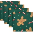 thumbnail image 2 of GZHJMY Candy Canes Cloth Napkins Set of 4 Pack, Washable Soft Table Dinner Napkins 20 inch for Kitchen, Hotel, Party, Wedding Washcloths, 2 of 7