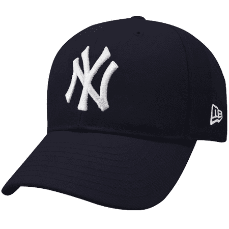 New Era Adjustable Hat Cap - New York Yankees New Era Youth The League 9Forty Adjustable Hat - Navy - No Size