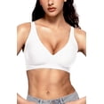 thumbnail image 1 of Camiseta Wireless Bar Vertvie Jelly Push Up Plunge blanca, 1 of 6