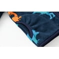 thumbnail image 6 of DDSOL Toddler Boys Fleece Jacket Zip-Up Dinosaur Graphic Casual Outwear Blue 4T, 6 of 8