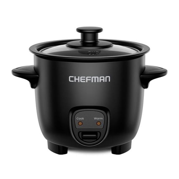 2 Cup Rice Cooker, Compact Electric Rice Cooker for Small Batches of White Rice, Brown Rice, Grains, and Everyday Meal Preparation