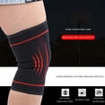 thumbnail image 3 of Nikou Rodillera deportiva, rodillera para aliviar el dolor articular y la artritis (Rojo-S) Nikou Moderno, 3 of 8