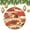 pattern-2, variant on Ornament Rainbow Puristic Stocking Name Tags Colourful Rainbow Ornament for Christmas Tree Funny Gifts for Women/Men