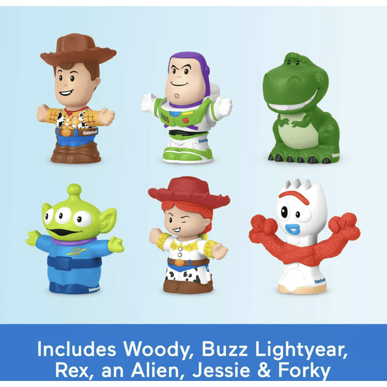 Fisher-Price Little People Disney Pixar Toy Story 6-Piece Figure