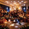 thumbnail image 5 of Plug-&-Play HD Christmas Projector, USB Flexible 360° Rotatable Holiday Projection Lamp with Festive Pattern Slides for Indoor Ceiling Wall Xmas Decor Christmas 20 Scenes, 5 of 5