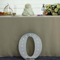 thumbnail image 2 of Efavormart 2 FT | Vintage Metal Marquee Letter Lights Cordless With 16 Warm White LED - O, 2 of 11