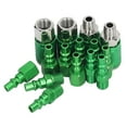 thumbnail image 4 of tegongse 14pcs Air Couplers & Plugs set Aluminum Air Couplers & Plugs Set Corrosion Resistant Connectors set for Compressors & Tool, 4 of 9