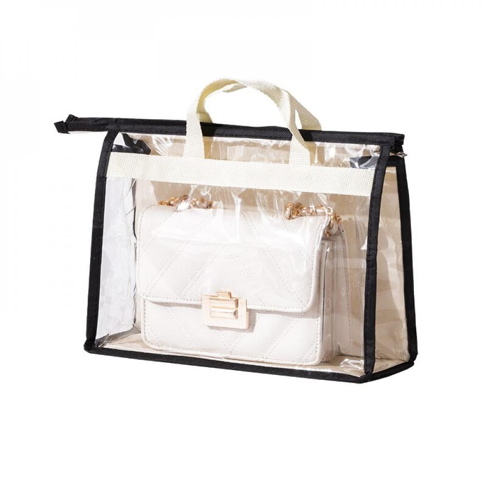 Transparent Dust Bag Clear Purse Organizer Dustproof Handbag Wardrobe Hook  Holder (5.9''15.4''13'') : : Bags, Wallets and Luggage