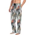 thumbnail image 4 of Top-kevin Multi- Rooster Pajama Pants for Men PJs Bottoms Sleepwear Lounge Pants with Pockets, 4 of 13