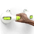 thumbnail image 3 of AmeriLuck 12in Balance Assist Bathroom Shower Handle,Suction Bath Grab Bar with Indicators (White/Yellow, Pack of 2), 3 of 7