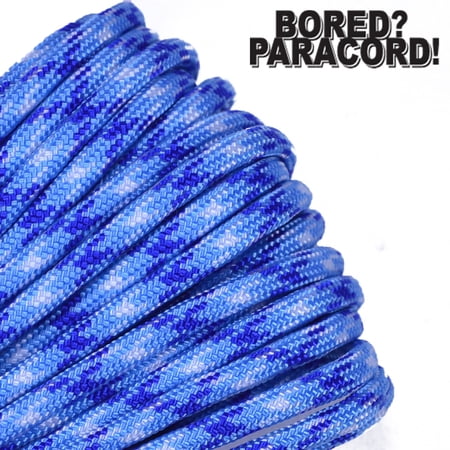 Bored Paracord Brand 550 lb Type III Paracord - Methane 1000 Feet