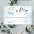 thumbnail image 3 of Koyal Wholesale Share a Memory Cards, Baby Elephant Cards for Baby Shower, Guestbook Alternative, 4" x 6", 52-Pk, 3 of 5