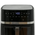 thumbnail image 5 of MegaChef 8 Quart Digital Electric Air Fryer with Transparent Window in Black, 5 of 5