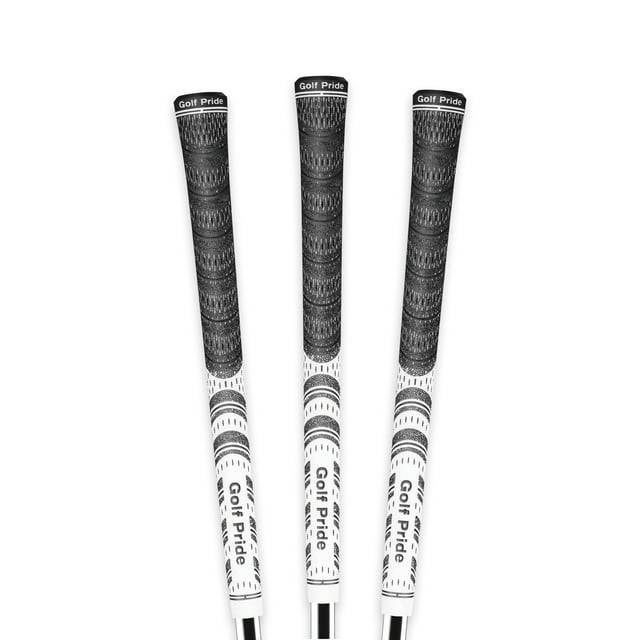 Empuñadura híbrida para palos de golf Golf Pride MCC, que absorbe la humedad, blanca, paquete de 3
