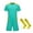 Mint Green, variant on Youth Soccer Jersey for Boys Girls Kids Uniform Sport Shirt Football Birthday Gift Set with Sock