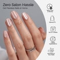 thumbnail image 5 of SHANGMENG Soft Gel Press on Nails Short Square Nude Cat Eye, Naturally Stick on Nails in 32PCS Reusable Fake Nails Kit with Glue, Light Nude, 5 of 10