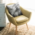 thumbnail image 2 of Throw Pillow Covers 24x24 Inch, Black Grey Mountain Decorative Pillow Cases for Couch Sofa Bed, Misty Forest Nature Woodland Pine Tree Landscape Cotton Linen Square Home Decor Pillowcases, 2 of 7