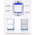 thumbnail image 4 of Filtros de agua Cabezal de grifo Grifo de podredumbre de 360 ​​grados Grifo a prueba de salpicaduras Ducha y grifo de ahorro de agua Elemento de filtro reemplazable, filtro transparente, 4 of 5