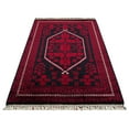 thumbnail image 3 of Bruck an der Leitha Red Oriental Tencel Handmade Area Rug, 3 of 4