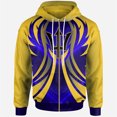 thumbnail image 3 of Sudadera con capucha con cremallera y estampado 3D de la bandera de Barbados, país de América del Sur, nueva moda para hombres y mujeres, sudaderas con capucha para deportes al aire libre y gimnasio 2, 3 of 5