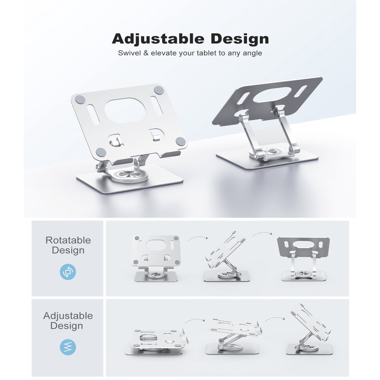 KEXIN Aluminum Adjustable Tablet Stand, 360° Swivel photo 4