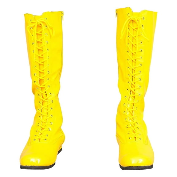 Pro Wrestling Lace-Up Costume Boots - Choice of Color