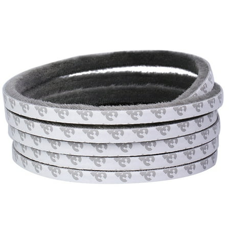 

5M Household Silicone Heat Insulation Door Window Sealing Strip Soundproof Bathroom Window Glass Covering Mat