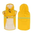 thumbnail image 2 of ORMARKET_Pet Dog Raincoat Hooded - Adjustable Waterproof Dog Rain Jacket Lightweight Reflective Dog Rain Coat Pet Slicker for Small Medium Large Dogs(Yellow,4XL), 2 of 5