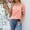 Pink, variant on Women's Loose Fit Casual Short Sleeve T Shirt Spring & Summer Square Neck Top Women's Nice Dresses Loose V Neck Tee Leopard Print Shirts Women Womens under Ski Shirt Long Sleeve Pocket Shirt Juniors