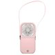 thumbnail image 2 of 1 Pcs Hanging Neck Ultra-thin Fan, USB Folding Charging Treasure Fan, Lanyard as Neck Fan, Pocket Size for Indoor Outdoor, 2 of 7