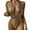 Gold, variant on WREESH Womens One Piece Swimsuit Solid Color Swim Suits New Fashion Splicing Swimsuit Casual Bikini Swimsuit Sleeveless Bathing Suits Gold
