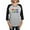 Heather/Black, variant on CafePress - Happy Purim Long Sleeve T Shirt - Womens Baseball Tee