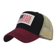 thumbnail image 2 of kaondbfi Women's 4th of July Patriotic Accessories Caps 250th Anniversary Usa Hat for Women Summer Fashion Beach Adjustable Washable Cotton Mesh Baseball Cap Sun Hat Outdoors Hat, 2 of 3