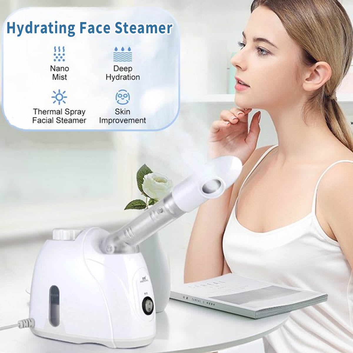 Beauty Steamer NANO DMB-745-WHPK Beauty Steamer NANO DMB-745-WHPK