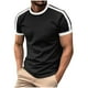 thumbnail image 2 of pstuiky camiseta de hombre, Camisa tipo blusa informal de manga corta con cuello vuelto y botones para hombre camisas casuales para hombre l, 2 of 8