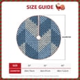 thumbnail image 2 of Sikiie Cozy Knitted Blue Chevron Christmas Tree Skirt, Christmas Tree Decorations, Christmas Decor, Tree Mat Decoration(30-48IN)-36", 2 of 6
