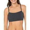 thumbnail image 4 of Women's Fruit Of The Loom 9036 Spaghetti Strap Short Bra - 3 Pack (KALEIDO/CHARCOAL/RED 34), 4 of 7