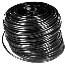 500' ft Drip Irrigation Line 1/4" Tubing Roll, 6" Emitter Spacing .52 GPH, Color Black (.170 ID x 240 OD) - Will Work from Gravity Feed (500' Foot Roll)