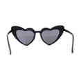 thumbnail image 4 of Girls Kids Size Iconic Cat Eye Heart Shape Cutie Sunglasses All Black, 4 of 4