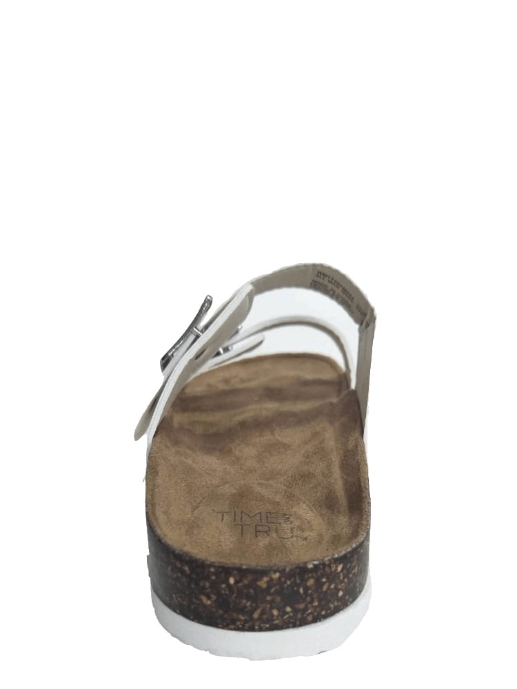 Women Time And Tru Footbed Slide