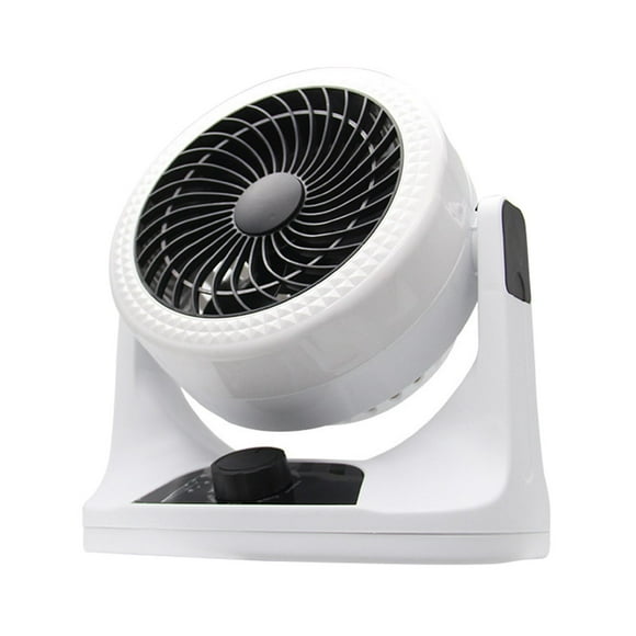 Ventilador de aire circulante de escritorio compacto y portátil para toda la habitación con inclinación de 110 grados 3 para negro