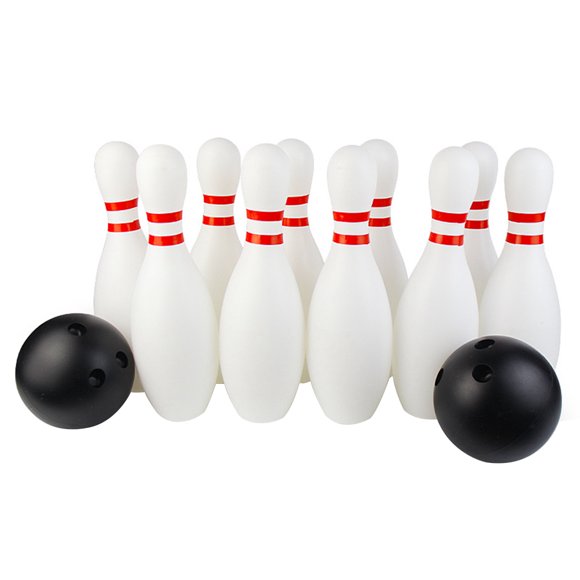 12PCS Kid Bowling Set Funny Early Education Toy Bowling Game for Indoor Outdoor